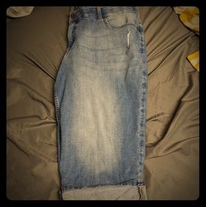 Riders indigo capris